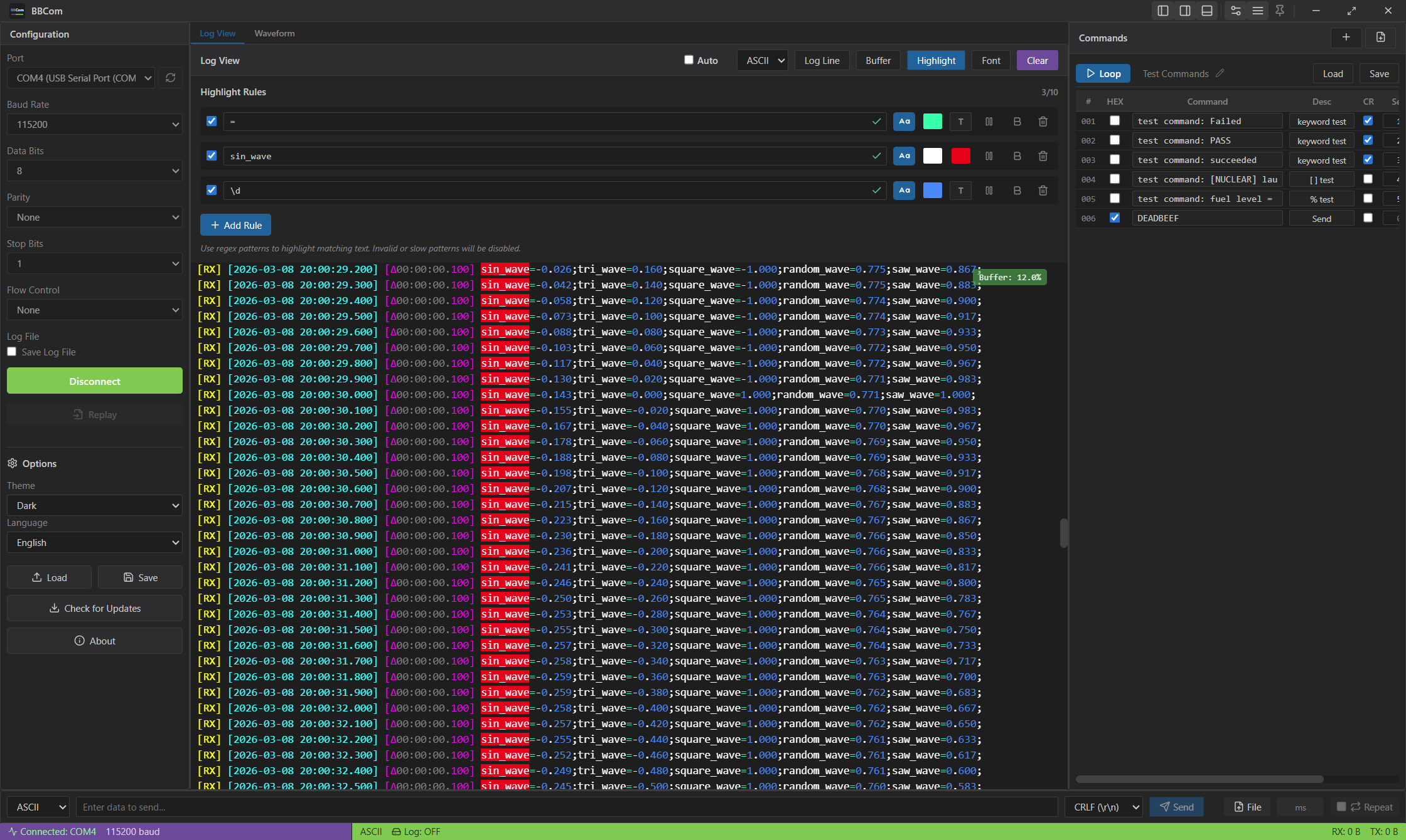 BBCom Dark Mode